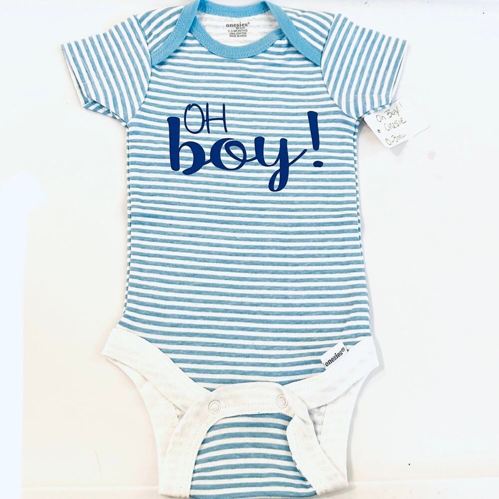 Oh boy! Bodysuit 0-3 mo Onesie